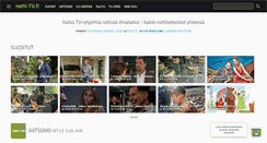 Desktop Screenshot of netti-tv.fi