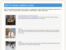 Tablet Screenshot of netti-tv.org